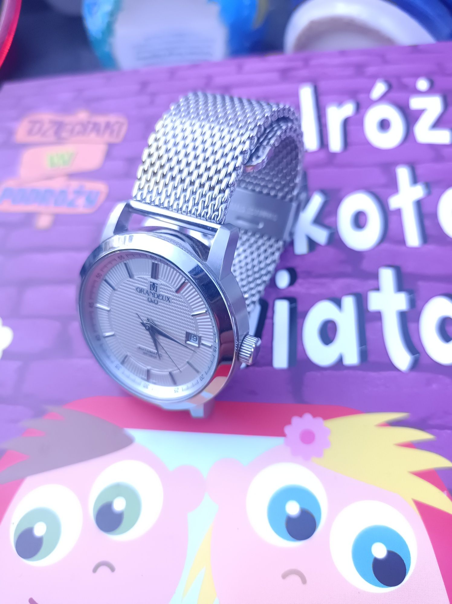 Zegarek Grandeux Q&Q automatic wyprzedaz