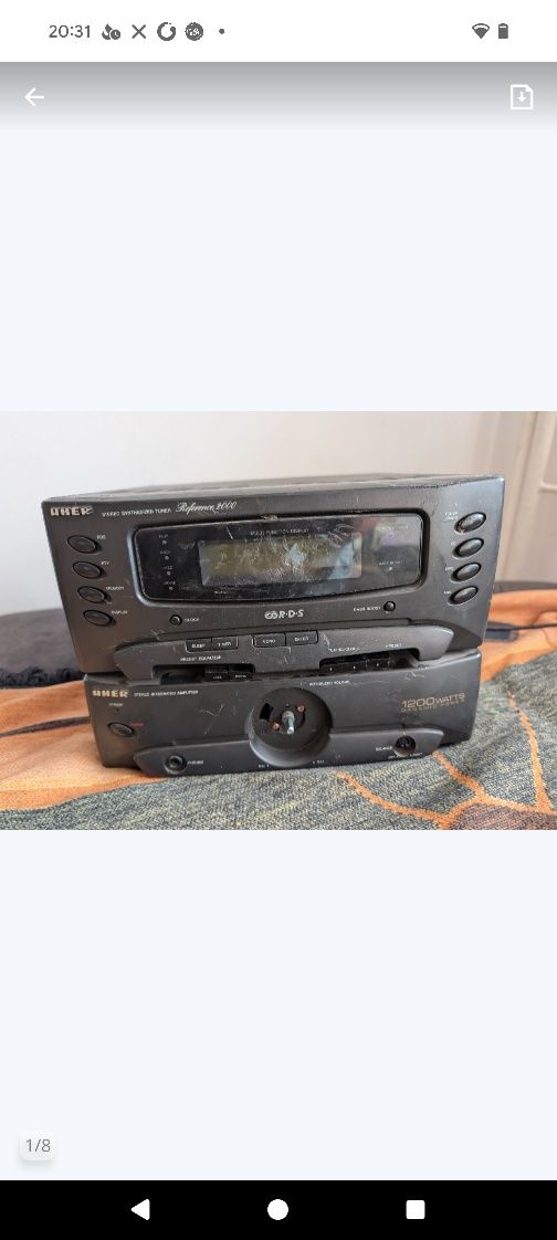 AMPLITUNER radio UHER STEREO reference 2000