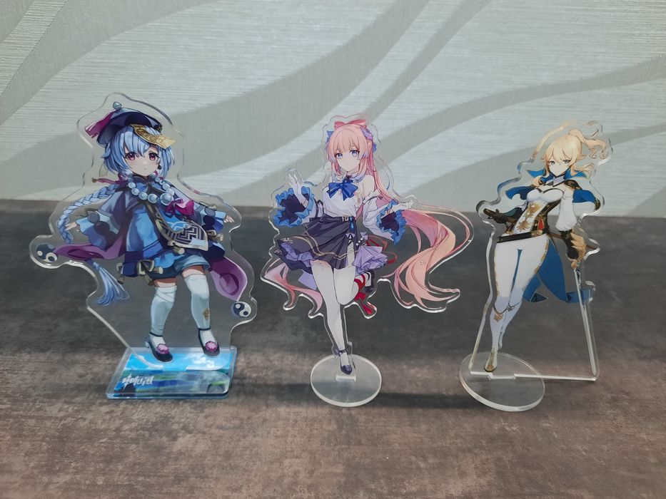 Акрилові фігурки Genshin impact