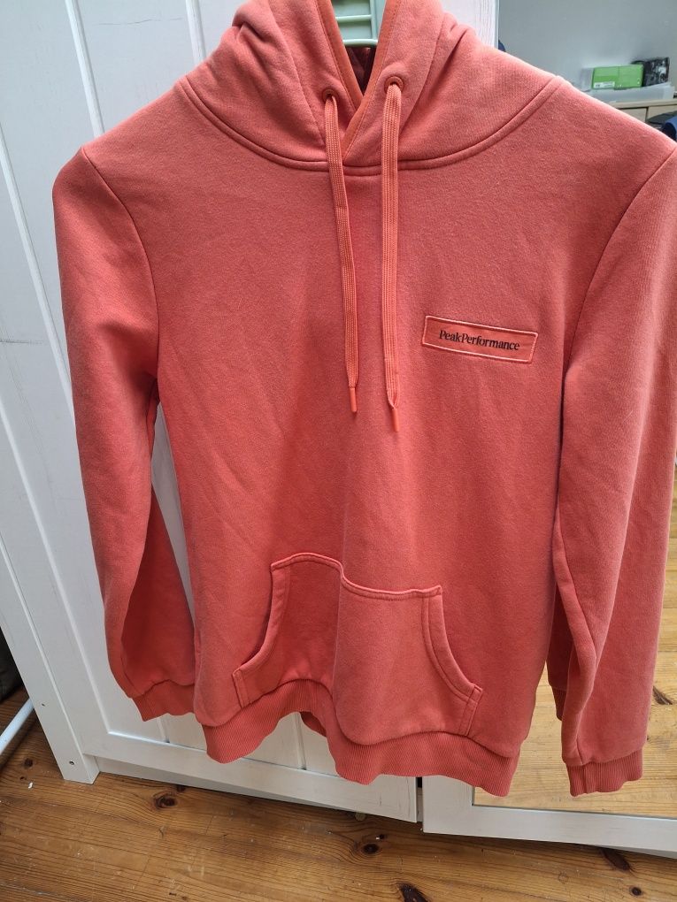 Pomarańczowa bluza Peak performance xs s