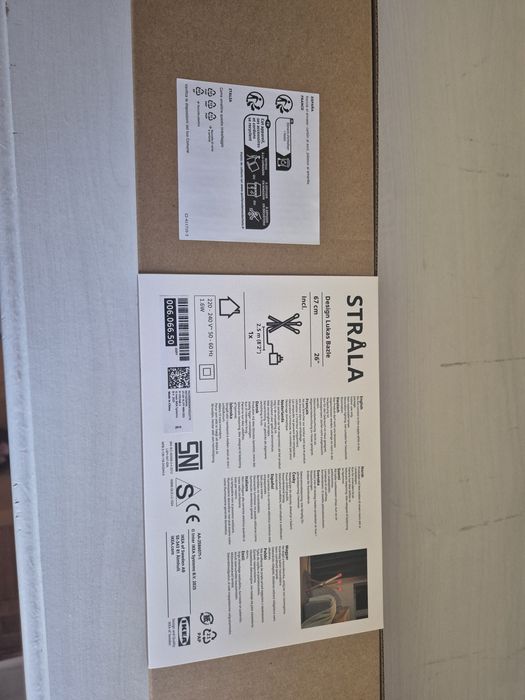 Lampa Strala IKEA Zapałka