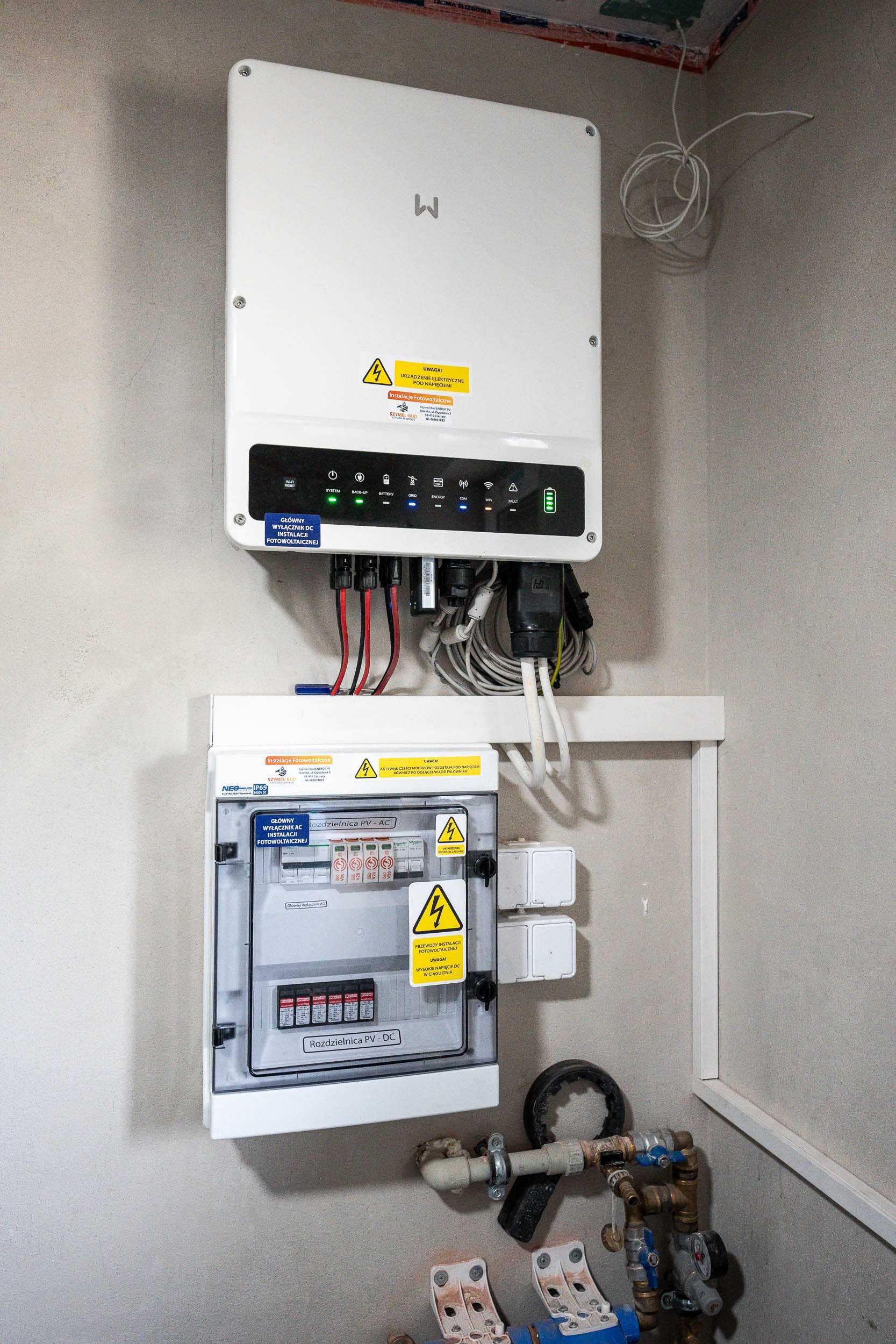 Instalacja   fotowoltaiczna PV 10kw z   magazyn  energii 10.4 kwh