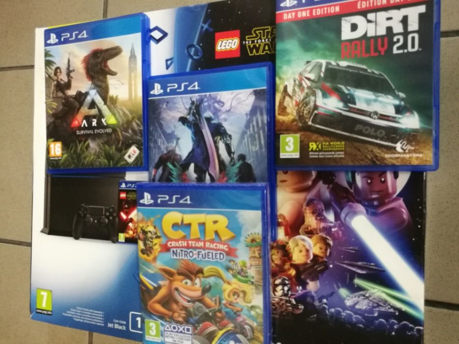 Crash Team Nitro ARK Devil May cry5 Dirt Rally 2.0 Farming 19 ps4 xbox