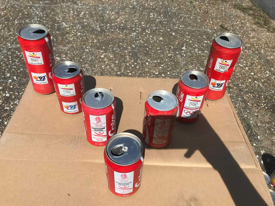Latas de Coca-Cola - Barcelona 92