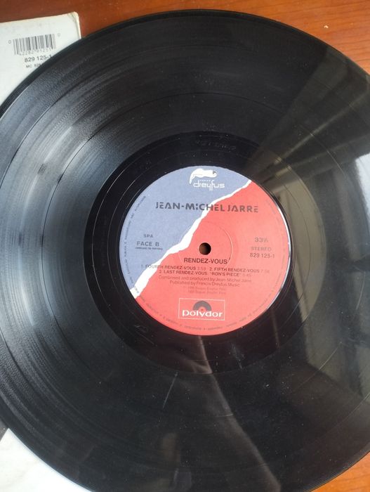 Disco de vinil LP Jean Michel Jarre - Rendez-Vous