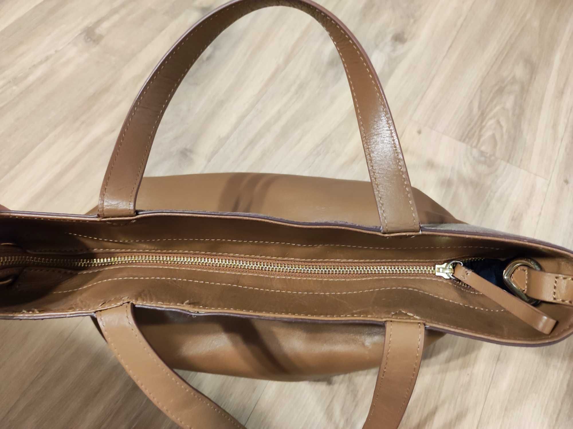 Tommy Hilfiger Torebka Marcia N/S Tote / Brązowy