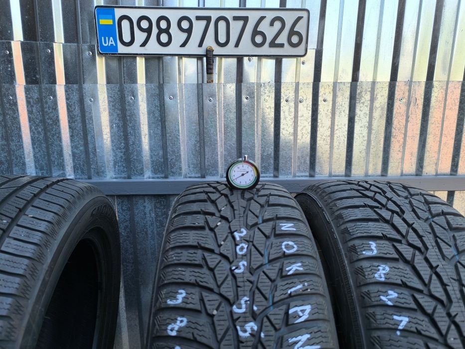 Зимова резина 205/55R16, 4 шт, привезена з Європи