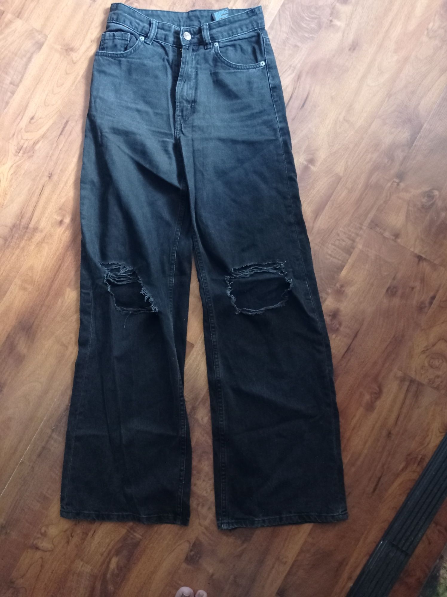 Spodnie r.34 czarne
