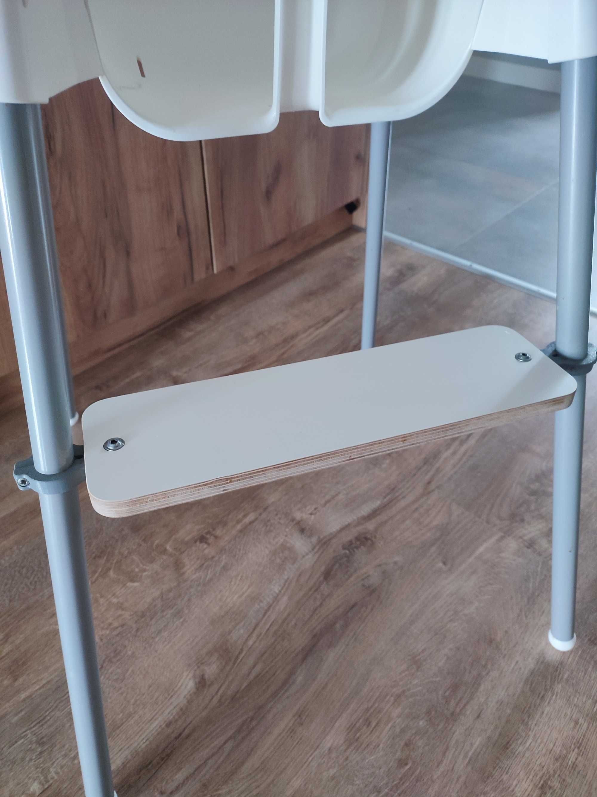 Krzesełko do karmienia Ikea Antilop + podnóżek i wkładka