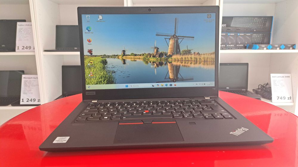 Laptop Lenovo Thinkpad T14 G1 14" i5-10GEN 16GB/256SSD Win11 Dotykowy