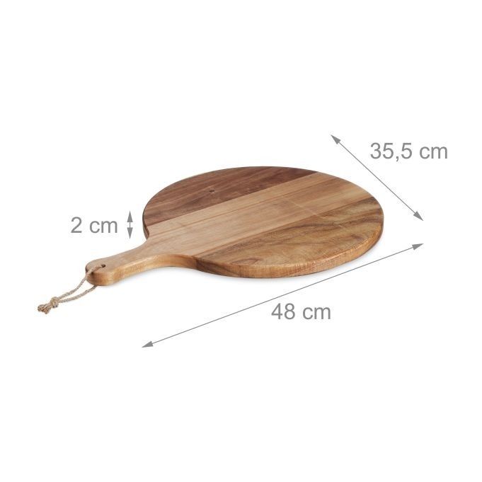 Okrągła deska do pizzy 48x35cm