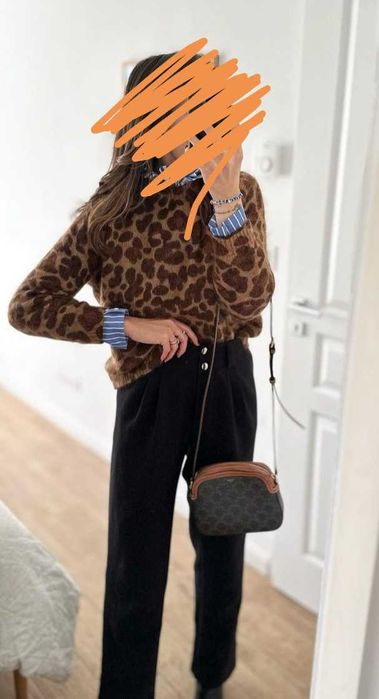 Sweter stradivarius panterka r 38