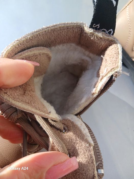 Черевики зимові на дівчинку