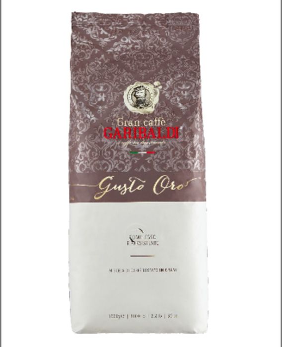 Кава в зернах Garibaldi Gusto Oro