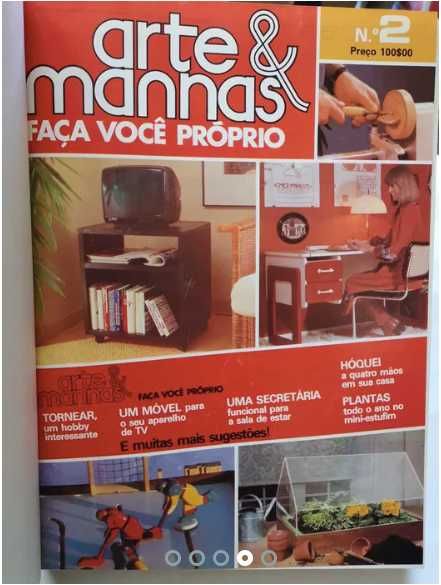BRICOLAGE_11 números da revista Arte&Manhas, encadernados em 1 volume