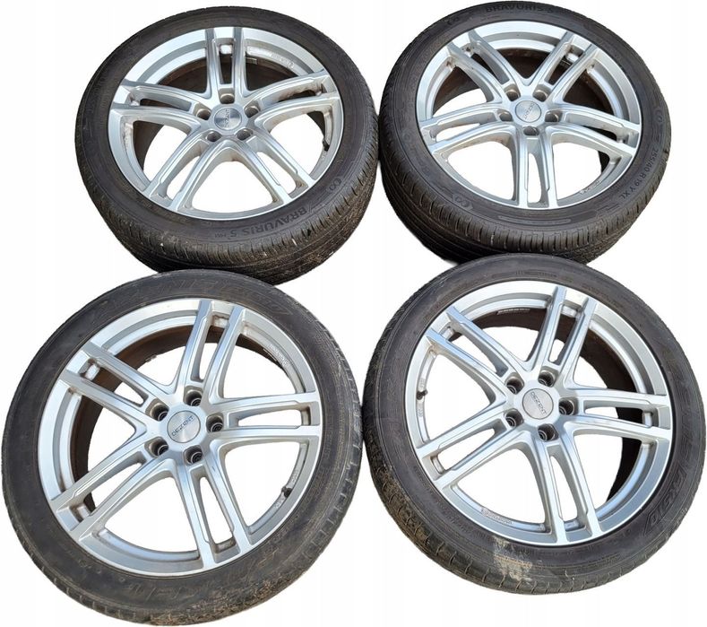 VW AUDI PHAETON A8 D3 FELGI ALUMINIOWE ALUFELGI 5X112 19 CALI KOŁA LATO 8MM