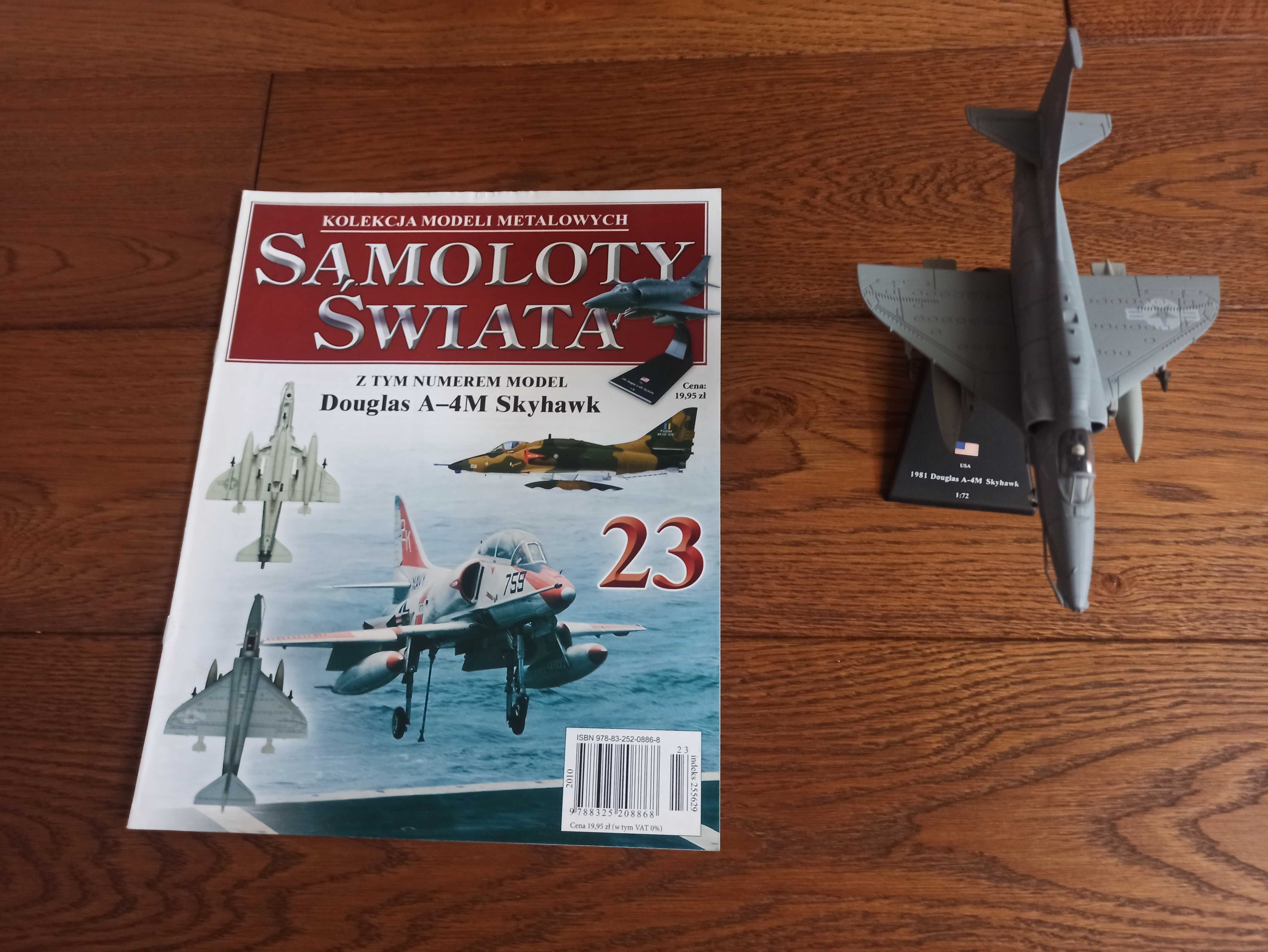 Model samolotu Douglas A-4M Skyhawk- seria Samoloty Świata 1:72