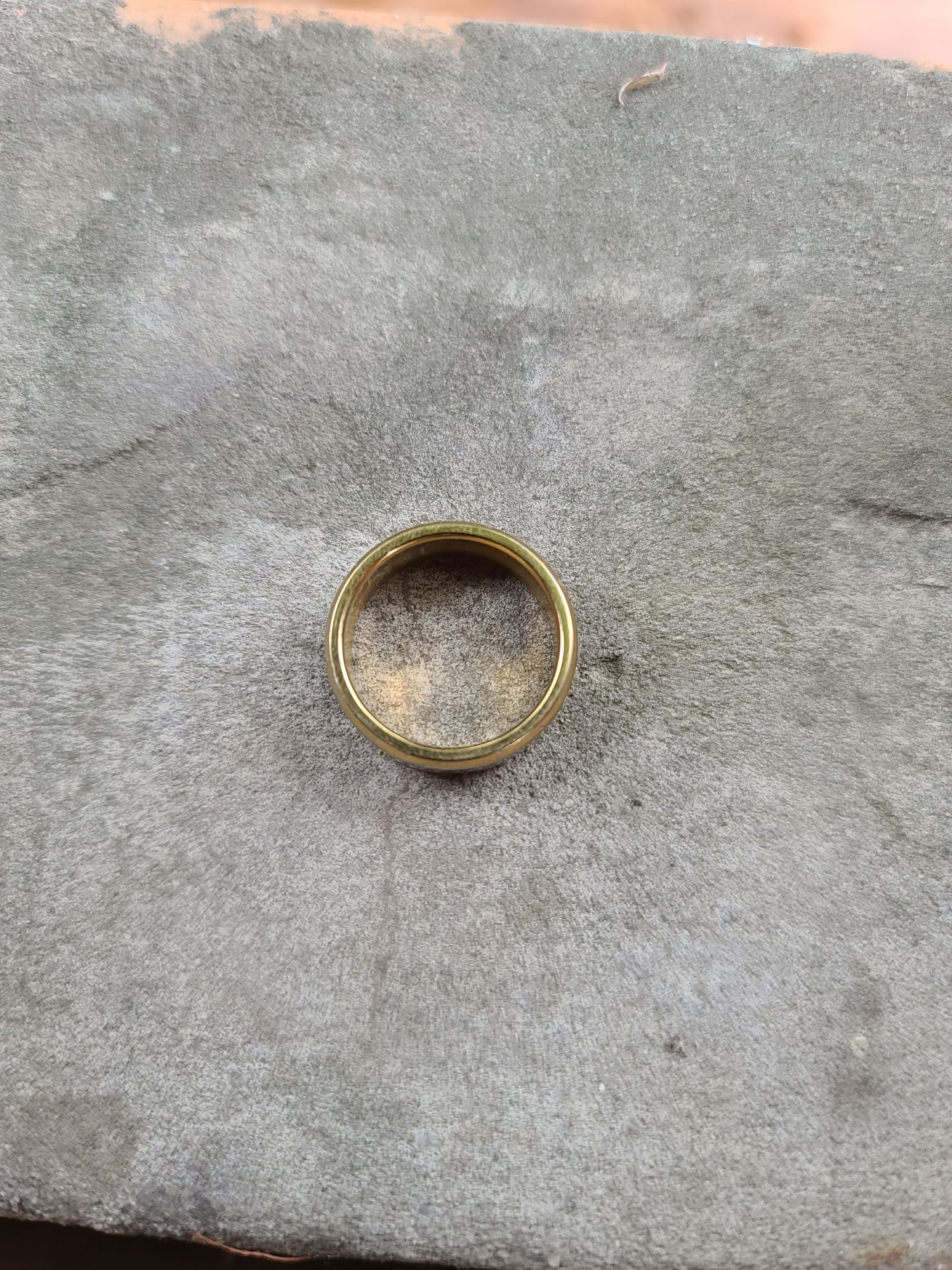 кольцо обручка кільце на палець 18 К позолота