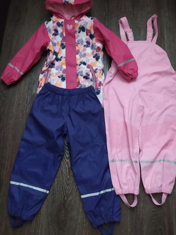 Куртка комбинезон и штаны Lupilu на девочку рост 110-116