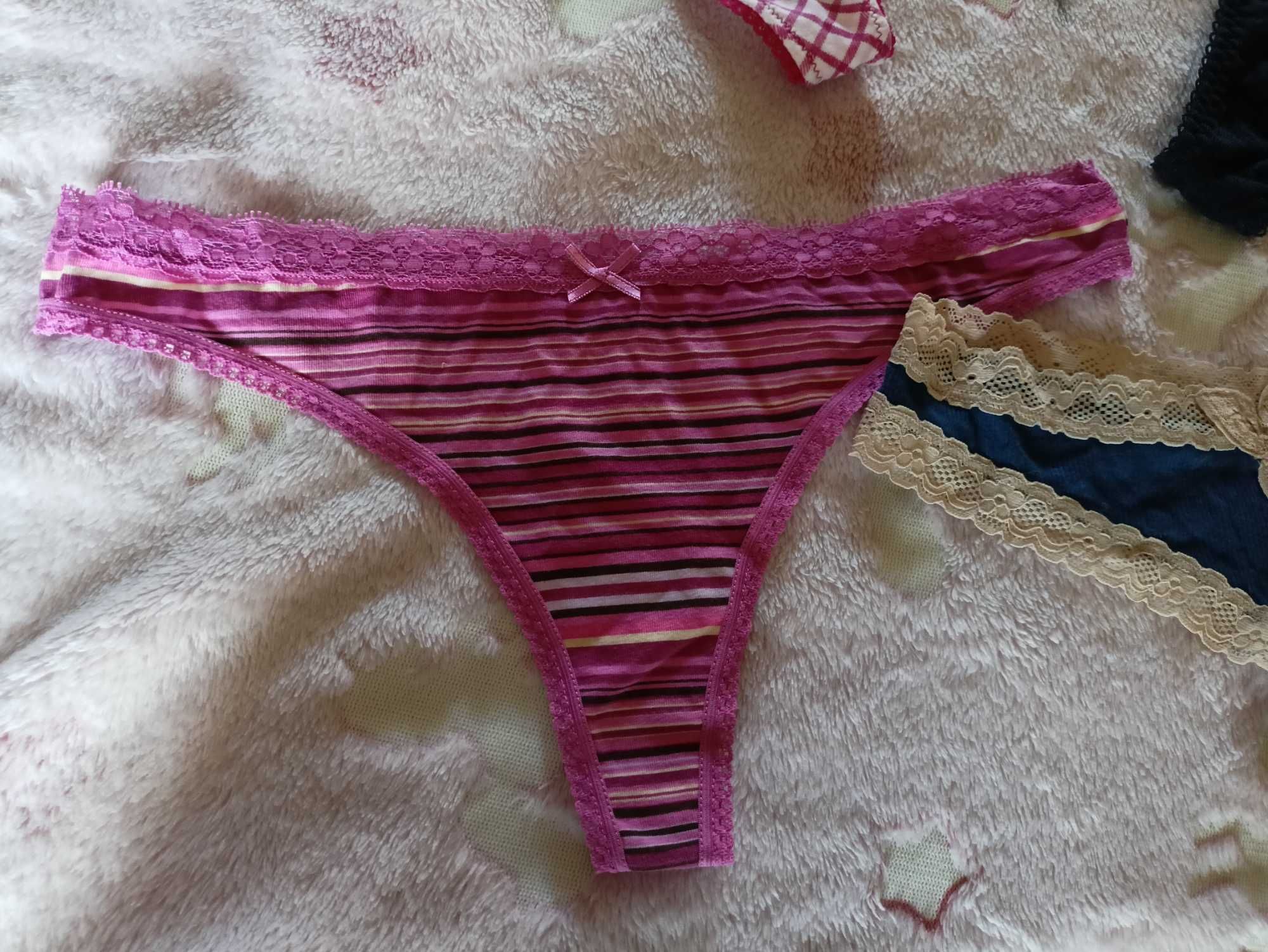 Nowe Old Navy majtki stringi M 4szt