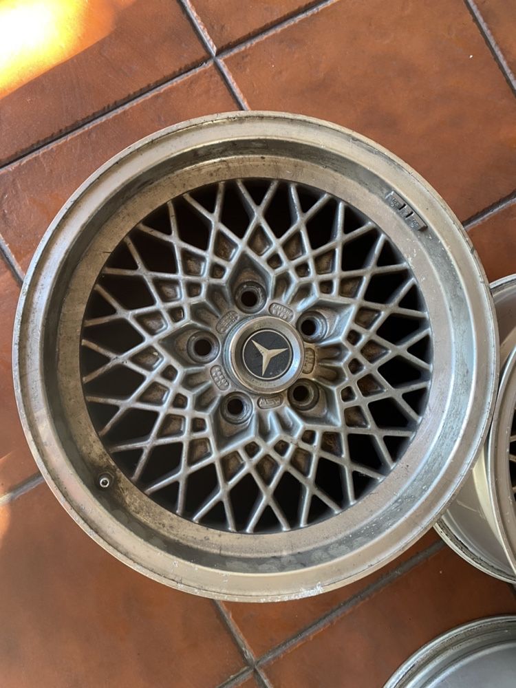 3 jantes  15” 5x112 bbs mahle mercedes w123 w201 oz msw classicos vw