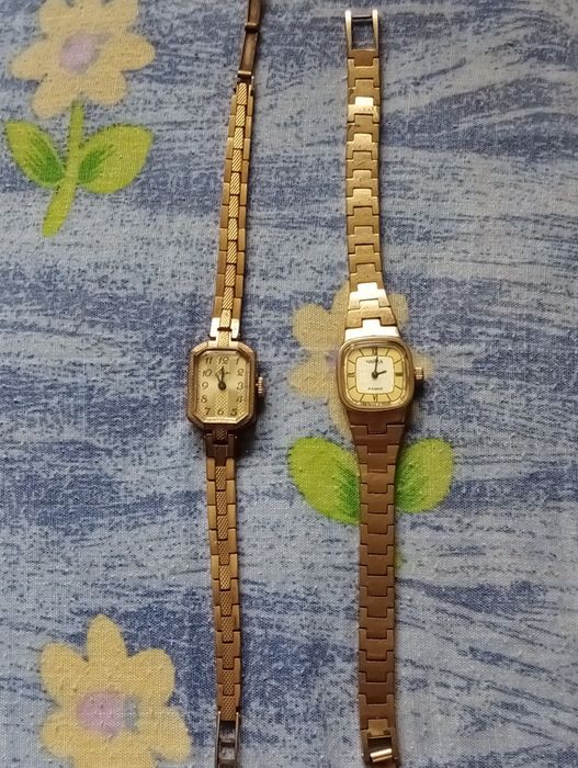 Женские часы  Чайка, Луч. Продажа одним лотом.