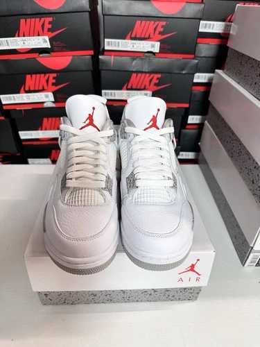 Jordan 4 Retro Białe Oreo Buty codzienne nowe z metką R.39
