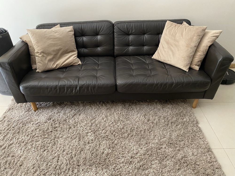 Sofa ikea LANDSKRONA duza brązowa