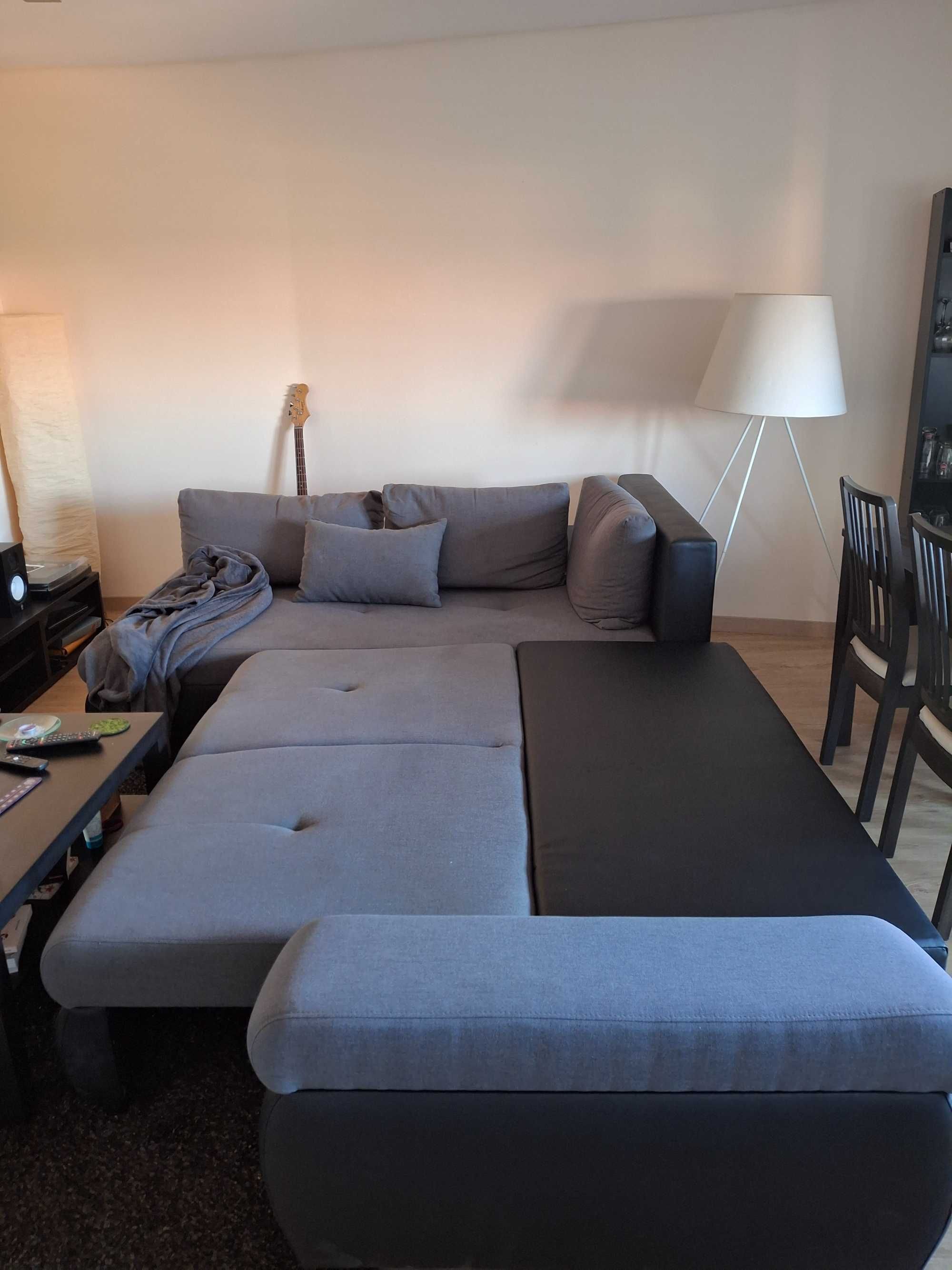 Sófa Cama c/ Chaise Lounge