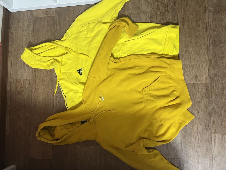 Кофта олімпійка худі яскрава оригінал Nike Adidas бавовна утеплена