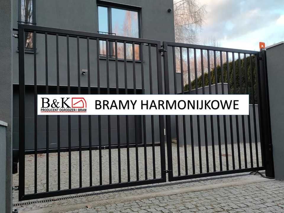 /// Brama harmonijkowa / niezawodna na lata! / PRODUCENT B&K Security