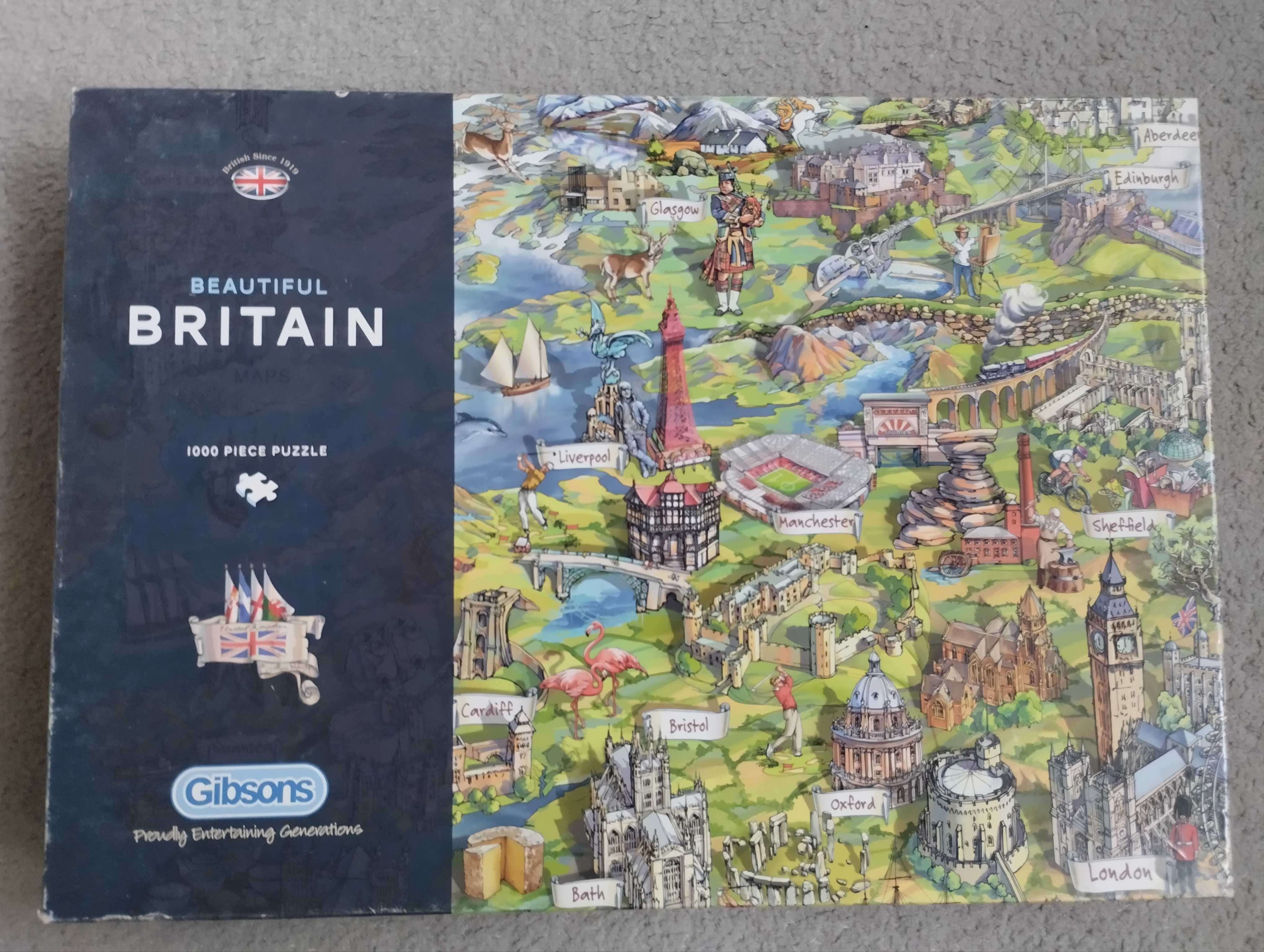 Puzzle 1000 Gobsons Britan