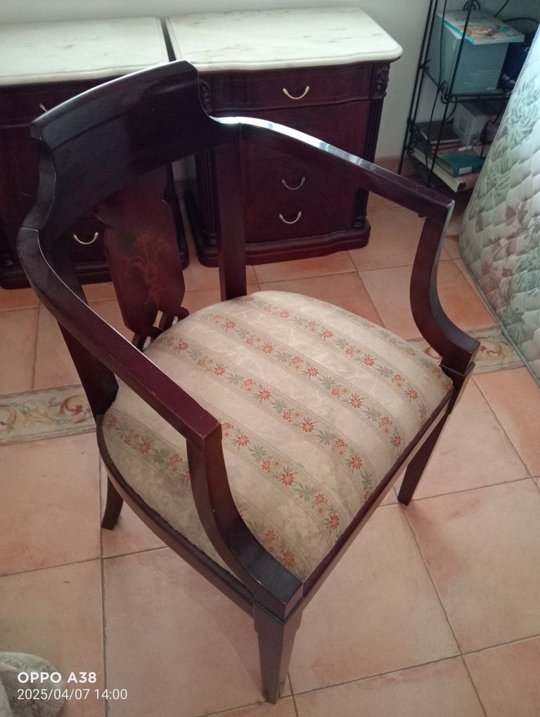 Mobília quarto completo em mogno