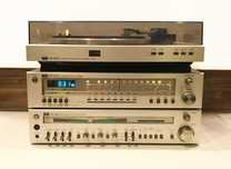 TT HIFI, audiofilski zestaw, wzmacniacz, radio, gramofon, kolumny