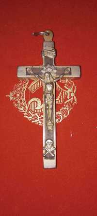 Wiktoriański krzyż misyjny Memento Mori