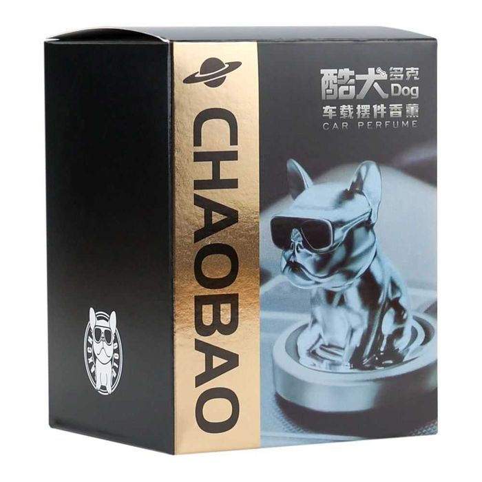 Ароматизатор Diamond French Bulldog для авто | Стильний аксесуар