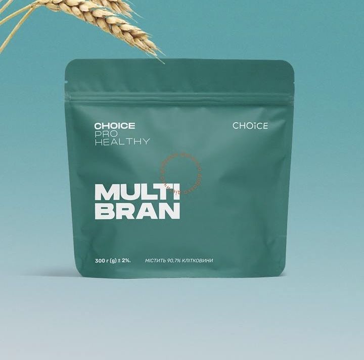 MULTI BRAN  Мікс клітковини 300 Г / 30 ПОРЦІЙ