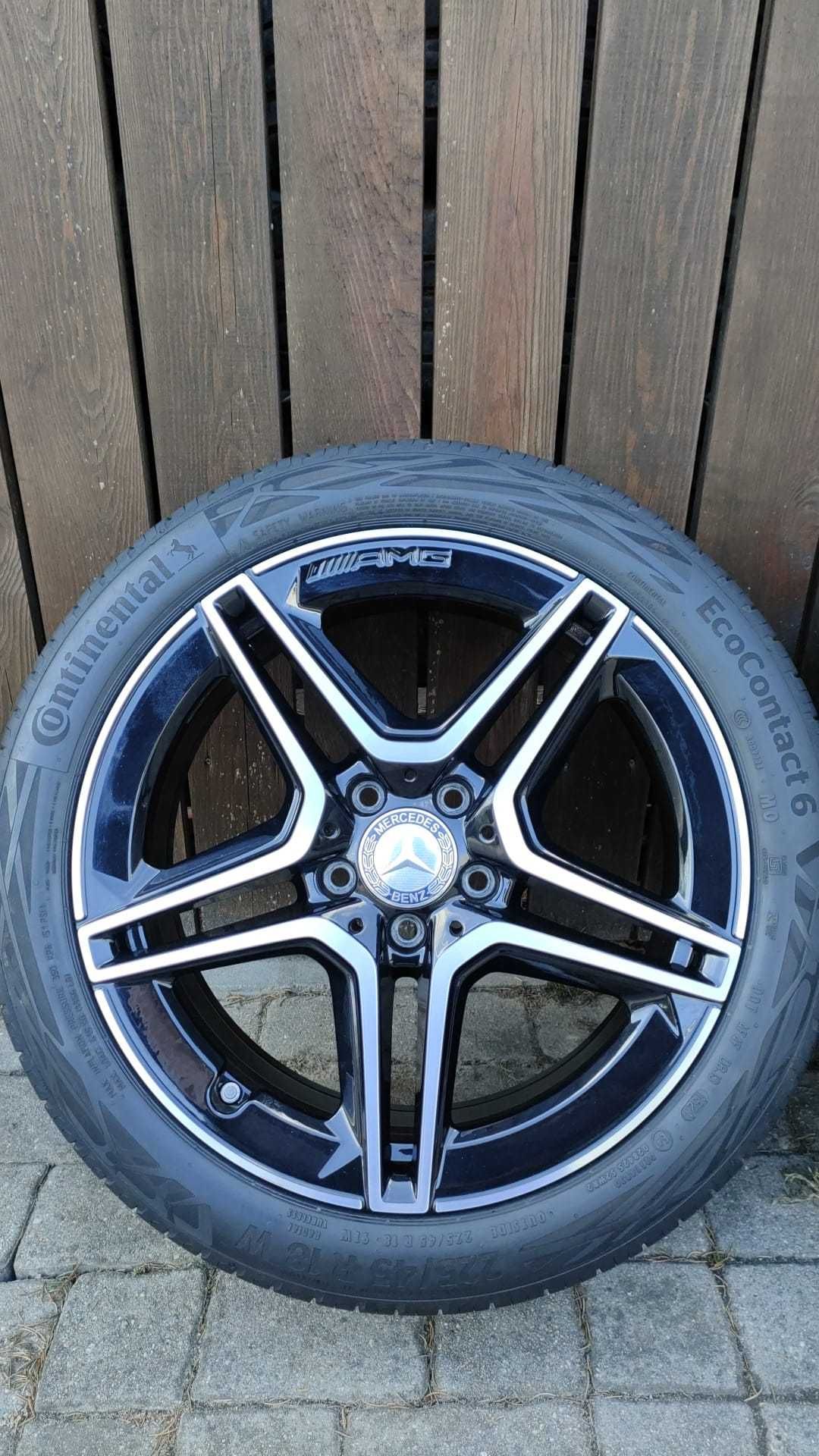 Koła Mercedes A Klasa W177 B Klasa 5x112 18''opony  225/45/18 (OL1607)