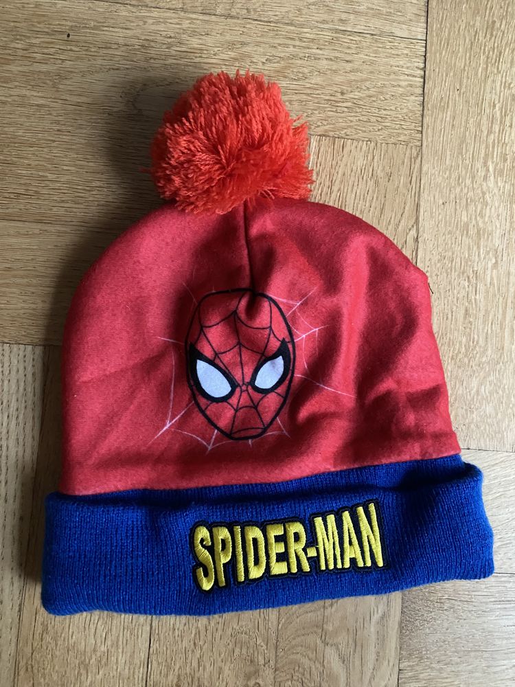 Czapka zimowa jak nowa r. 52 SpiderMan