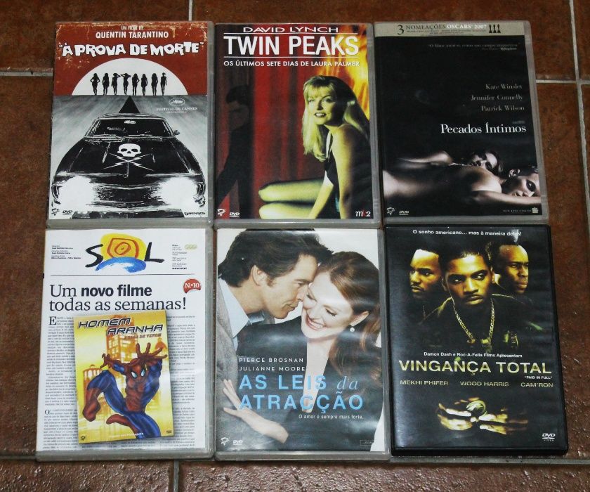 Filmes originais em DVD (COMO NOVOS)