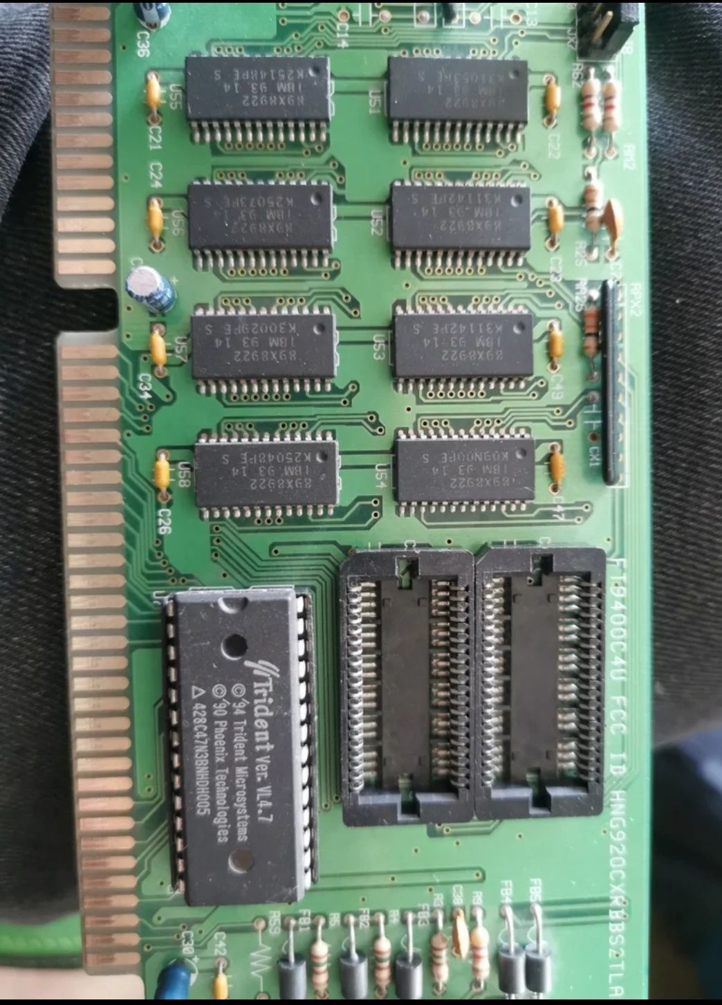 Placa gráfica Trident TGUI9400CXi VLB