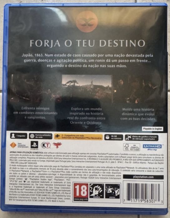 Rise of the Ronin Ps5