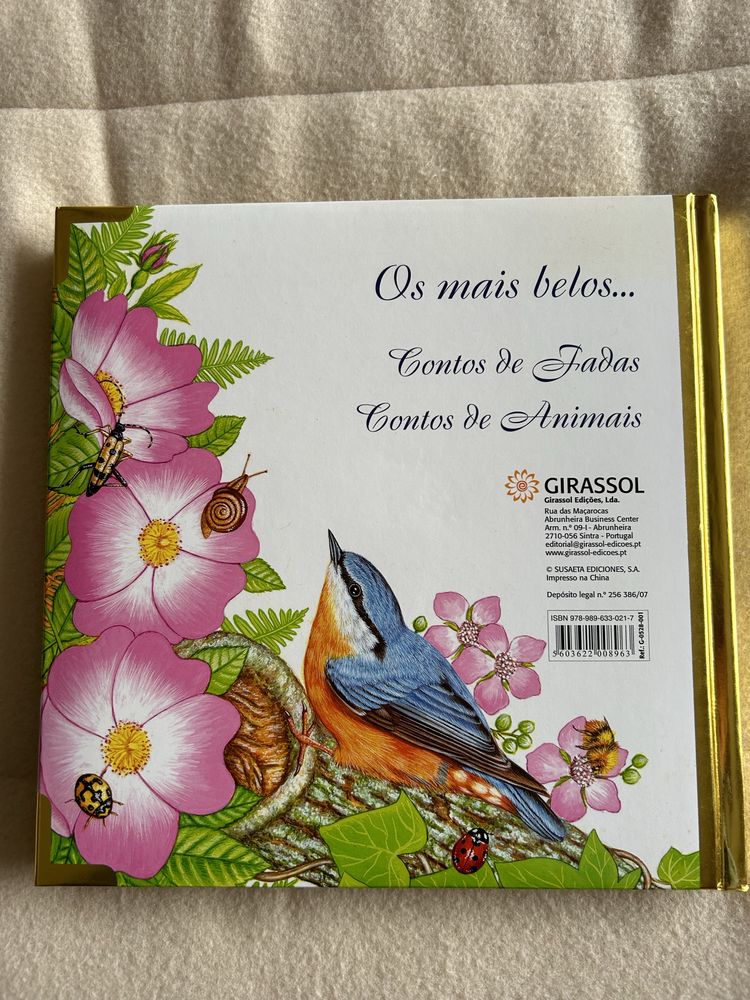 Livro para crianças “Contos de Animais”+ oferta