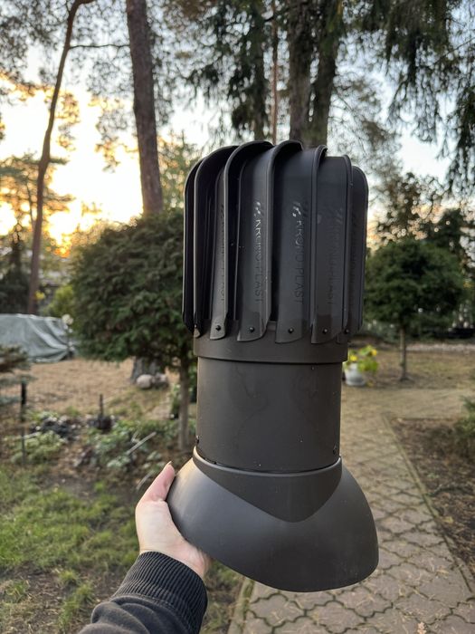 obrotowy kominek wentylacyjny Krono-Plast