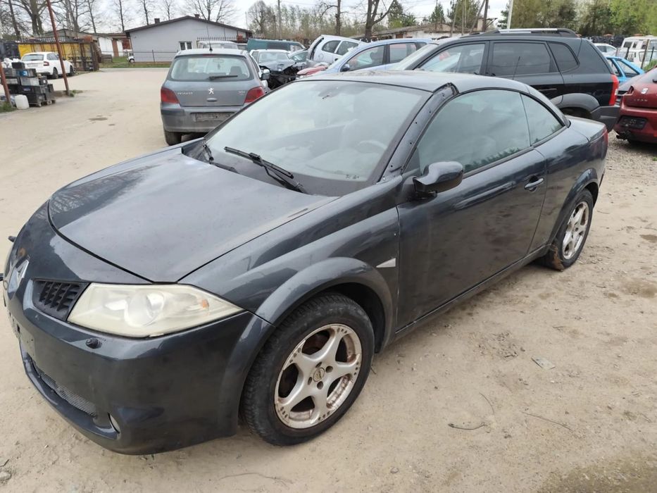 renault megane II lift cabrio silnik 1.9 dci skrzynia sanki belka przód tył wahacz zacisk zwrotnica