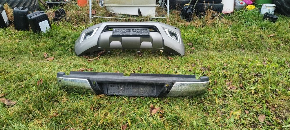 Zderzak przedni i tylni do Navara d23 2019r