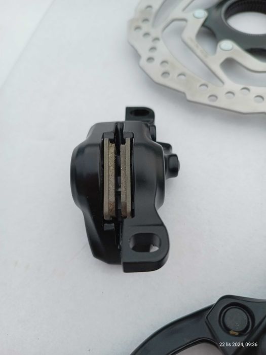 Klamki Shimano BL-MT200 zaciski hamulcowe tarcze SM-RT10 160mm kpl.
