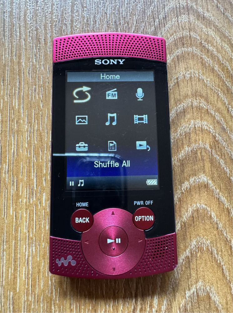 Sony NWZ-S544 MP3 walkman różowy