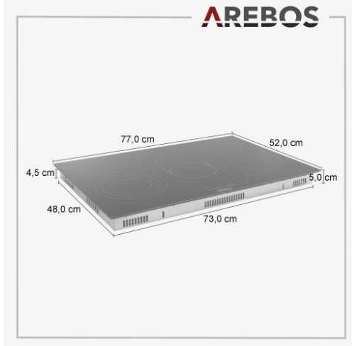 Płyta ceramiczna do zabudowy Arebos AR-HE-GK5N