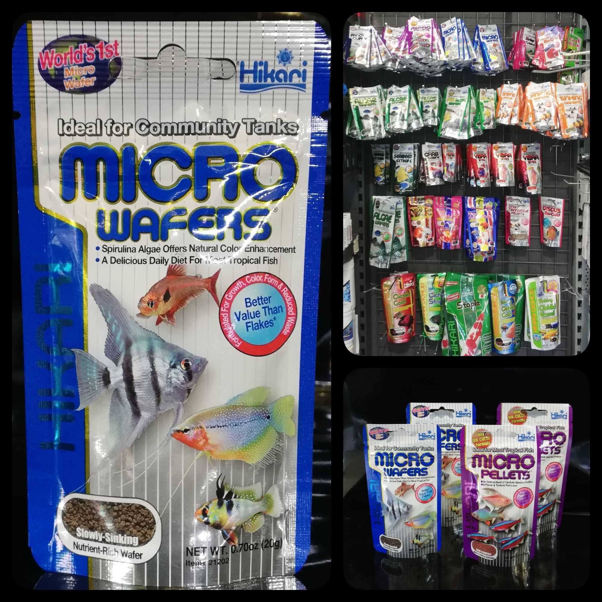 HIKARI Micro Wafers 20g - Szeroki wybór produktów HIKARI - AQUASZOP